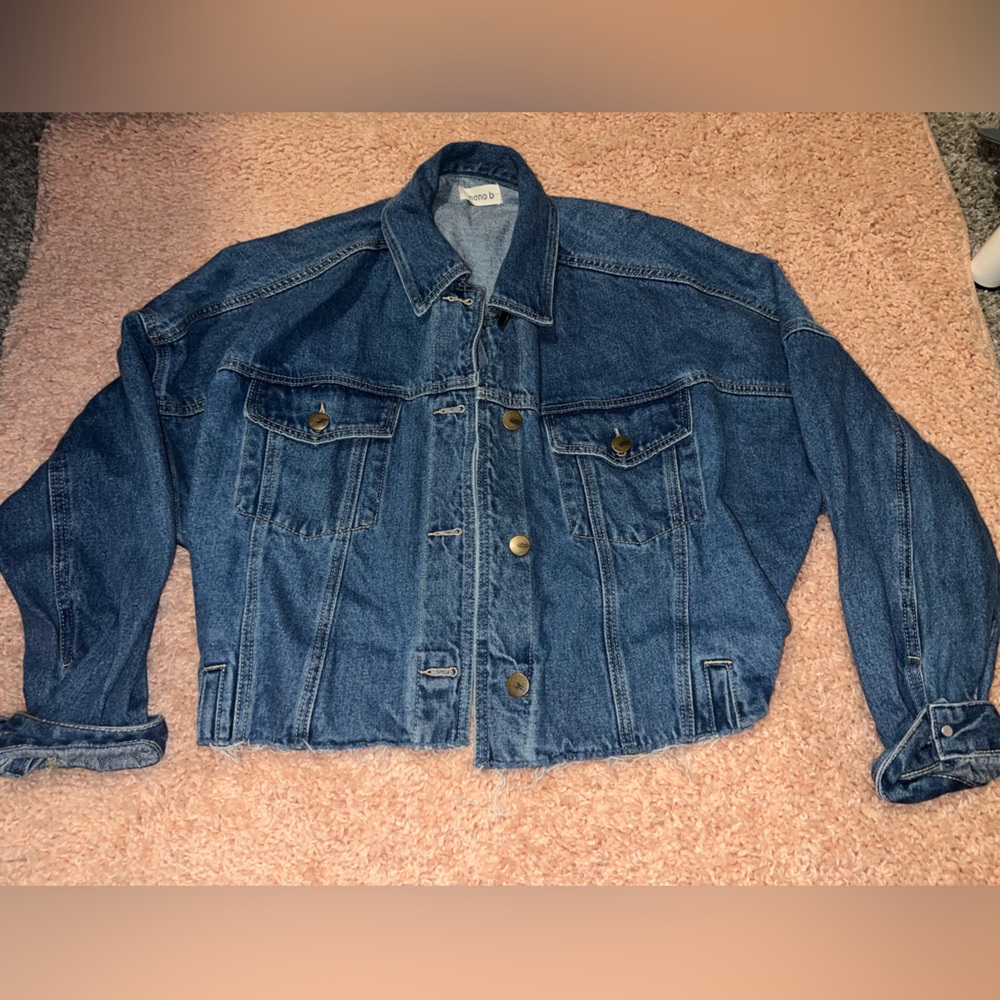 Women’s oversize denim jacket